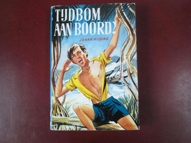 Johan Hidding, Tijdbom aan Boord!, Boeken, Kinderboeken | Jeugd | 13 jaar en ouder, Zo goed als nieuw, Fictie, Ophalen of Verzenden
