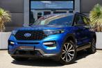 Ford Explorer 3.0 V6 EcoBoost PHEV ST-Line 7P 457pk Panorama, Automaat, Zwart, Blauw, Leder
