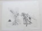 Pentekening gesigneerd, Antiek en Kunst, Ophalen of Verzenden