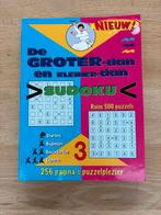 De Groter-dan en Kleiner-dan Sudoku Puzzelboek, Hobby en Vrije tijd, Denksport en Puzzels, Ophalen of Verzenden, Minder dan 500 stukjes