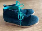 Suede schoentjes maat 31 Superga donkerblauw/ zeegroen, Ophalen