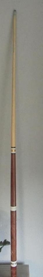 Biljartkeu   compleet met opbergtas, Ophalen of Verzenden, Gebruikt, Keu of Ballen