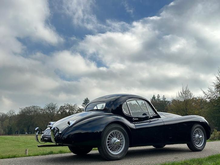Jaguar XK 120 fhc 1951 nieuw Belgie  geleverd, Auto's, Jaguar, Particulier, XK, Benzine, Coupé, Handgeschakeld, Geïmporteerd, Zwart