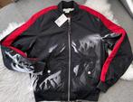 H&M red navy blue racing bomber jack jacket jas vest, Verzenden, Nieuw, Maat 34 (XS) of kleiner, Blauw