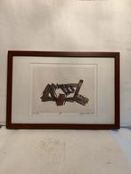 Zeefdruk Chapoudumonte (Chr Paul Damsté), Antiek en Kunst, Kunst | Litho's en Zeefdrukken, Ophalen of Verzenden