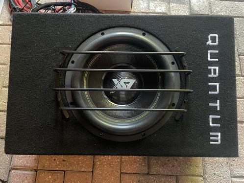 Subwoofer quantum nog geen jaar oud compleet, Auto diversen, Autospeakers, Zo goed als nieuw, Ophalen