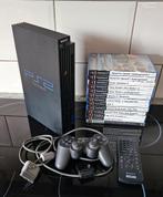 Playstation 2 met 13 games, Spelcomputers en Games, Spelcomputers | Sony PlayStation 2, Met 1 controller, Gebruikt, Ophalen of Verzenden
