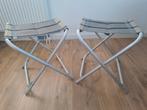 2x Opvouwbare krukjes / camping krukjes, Caravans en Kamperen, Ophalen of Verzenden, Gebruikt