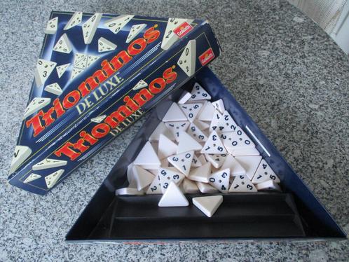 Spel original TRIOMINOS de Luxe art. #60650 Goliath, Hobby en Vrije tijd, Gezelschapsspellen | Bordspellen, Zo goed als nieuw