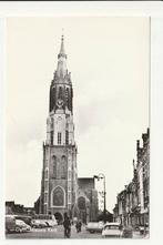 DELFT NIEUWE KERK TOREN PARKEERPKAATS AUTO'S TOURINGCARS, Verzamelen, Ophalen of Verzenden, 1960 tot 1980, Ongelopen, Zuid-Holland