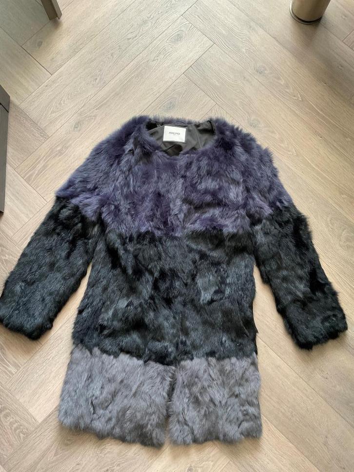 Luxe lichte bontjasje van Max & Moi - S, Kleding | Dames, Jassen | Winter, Nieuw, Maat 36 (S), Paars, Ophalen of Verzenden