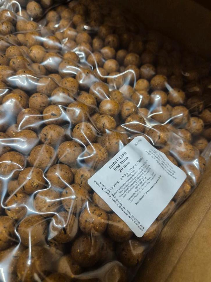 Red tuna boilies ontwikkelt en geproduceerd door MTC baits, Watersport en Boten, Hengelsport | Karpervissen, Nieuw, Overige typen