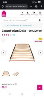 Lattenbodem Delta 90 × 200 Leen Bakker *NIEUW IN DOOS*, 90 cm, Eenpersoons, Nieuw, Ophalen of Verzenden