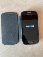 Samsung Galaxy S3 Mini + accessoires, Gebruikt, Overige modellen, Blauw, Touchscreen