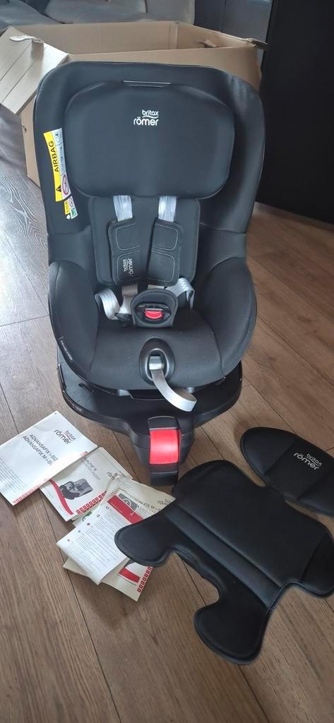Britax römer auto stoel met iso-fix zwart., Kinderen en Baby's, Autostoeltjes, Zo goed als nieuw, Romer, Isofix, Verstelbare rugleuning