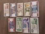 Verschillende biljetten uit het buitenland., Postzegels en Munten, Bankbiljetten | Europa | Eurobiljetten, Ophalen of Verzenden