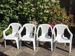 Witte kunststof tuinstoeltjes voor kleuters., Ophalen, Nieuw