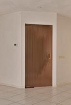 Glazen taatsdeur bruin glas, Huis en Inrichting, Complete inboedels, Ophalen
