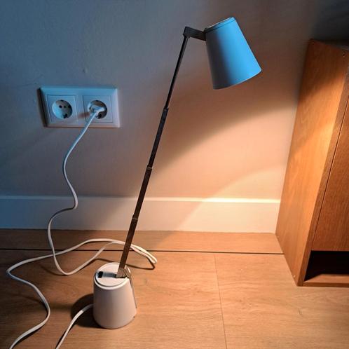 Lampette Germany, vintage telescooplampje, design, Huis en Inrichting, Lampen | Tafellampen, Gebruikt, Minder dan 50 cm, Kunststof