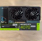 KFA2 nvidia rtx 4070 super 12gb vram met garantie, Ophalen, GDDR6, PCI-Express 4, Zo goed als nieuw