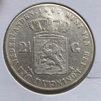 2,5 - 21/2 - 2.5 Gulden Zilver uit 1847 van Willem II, Postzegels en Munten, Munten | Nederland, Verzenden, Zilver, Losse munt