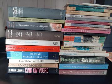 30 nederlandse boeken. Allerlei, zie foto.  beschikbaar voor biedingen