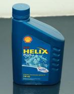 Motorolie 5W40 1 liter Shell Helix plus, Ophalen of Verzenden