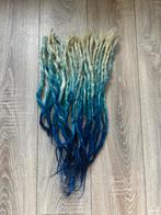 Dreadlocks dreads synthetisch blauw blond, Sieraden, Tassen en Uiterlijk, Uiterlijk | Haarverzorging, Ophalen of Verzenden, Zo goed als nieuw