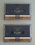 2 Maxell XLII 60 Position Type II, High Position cassette, Verzenden, Gebruikt, 2 t/m 25 bandjes, Origineel