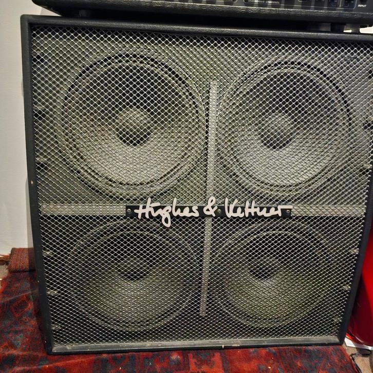 Hughes & Kettner Vortex 4x12 Gitaar kabinet met Celestions, Muziek en Instrumenten, Versterkers | Bas en Gitaar, Gebruikt, 100 watt of meer