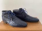 FLORIS VAN BOMMEL schoenen maat 9 / 43, Kleding | Heren, Schoenen, Verzenden, Zo goed als nieuw, Blauw
