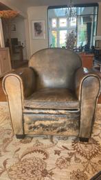 Leren Design Fauteuil Bart van Bekhoven - Artistiek, Huis en Inrichting, Ophalen, Gebruikt, In zeer goede staat, alleen wat kleine krasjes .