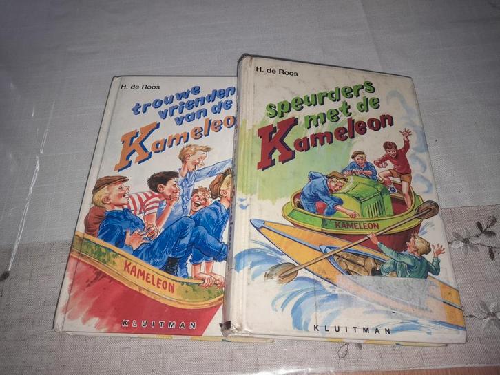 Boeken 2x DE KAMELEON. - H. de Roos -, Boeken, Kinderboeken | Jeugd | onder 10 jaar, Gelezen, Fictie algemeen, Ophalen of Verzenden