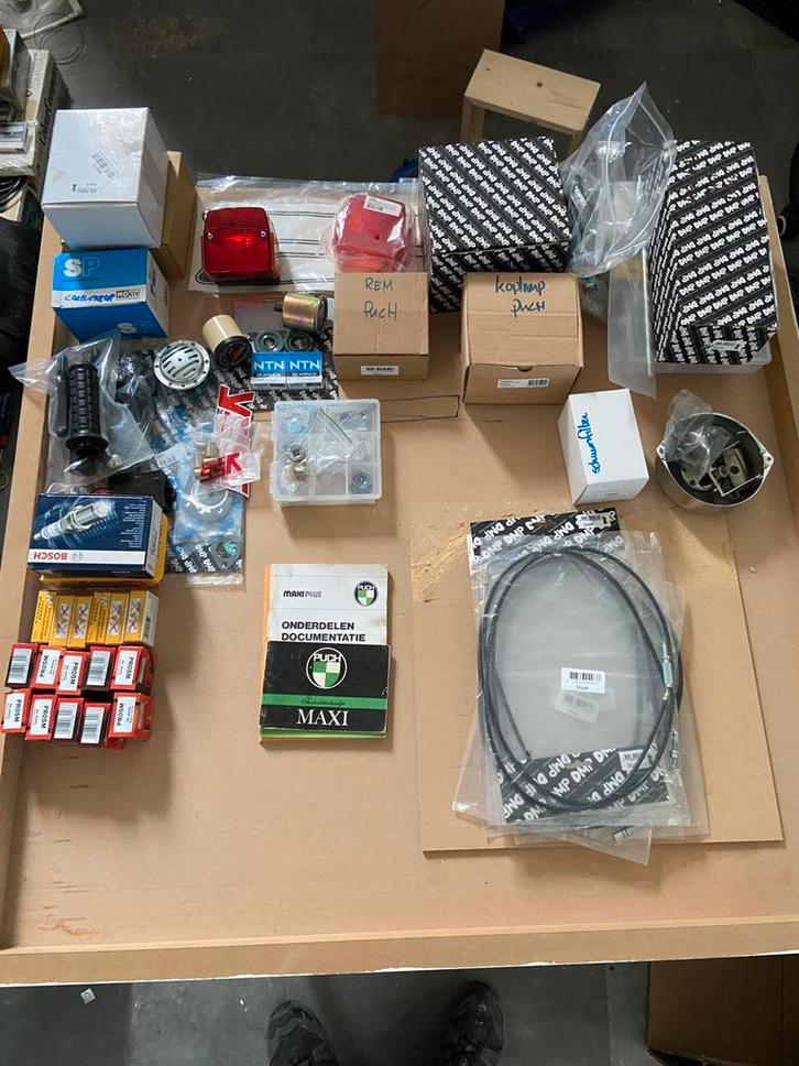 Puch Maxi onderdelen‑restvoorraad, Fietsen en Brommers, Brommeronderdelen | Puch, Nieuw, Overige typen, Ophalen of Verzenden
