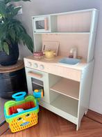 Little Dutch Speelkeuken + Vtech Winkelwagentje, Ophalen, Gebruikt, Hout, Speelkeuken