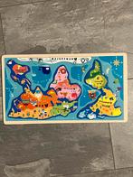 Puzzel wereldkaart, Ophalen of Verzenden, Zo goed als nieuw