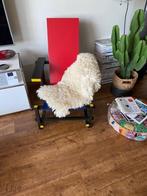 vintage design Red & Blue fauteuil Cassina Gerrit Rietveld, Huis en Inrichting, Ophalen, Gebruikt, 75 tot 100 cm, Knoll cassina de sede vitra eames leolux gelderland