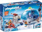 PLAYMOBIL Action Hoofdkwartier Poolexpeditie - 9055, Complete set, Zo goed als nieuw, Verzenden