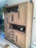 Buffetkast massief eiken, Huis en Inrichting, Ophalen, 200 cm of meer, 150 tot 200 cm, Eikenhout