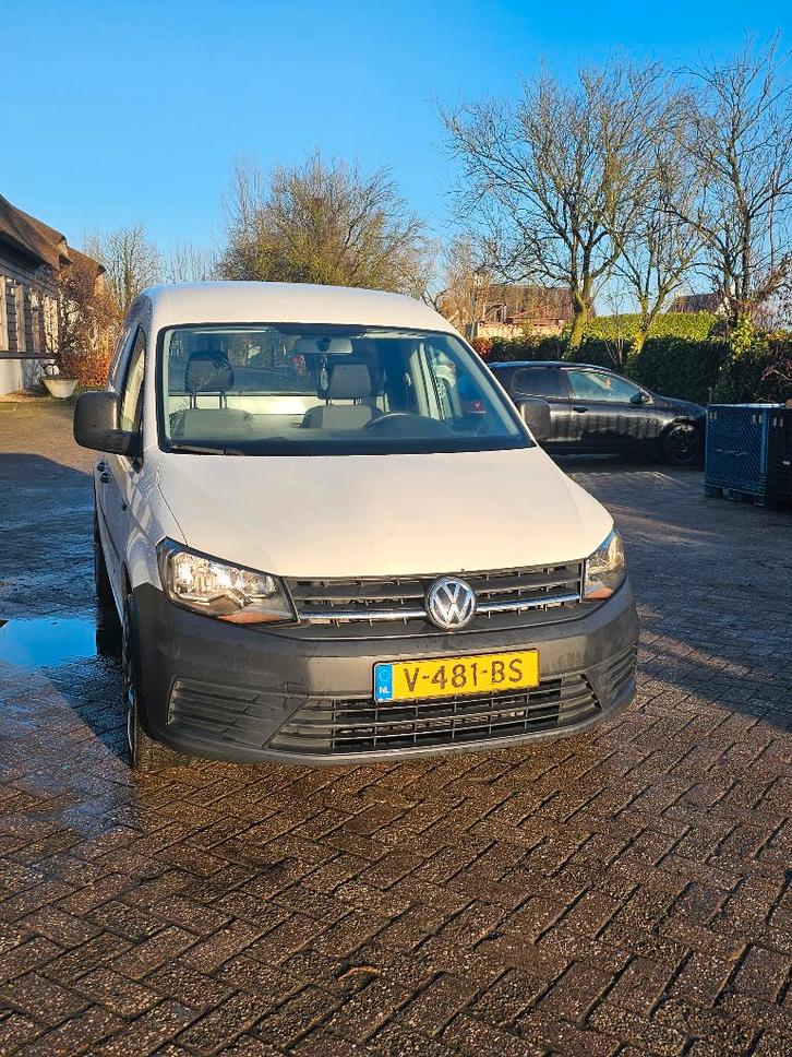 Volkswagen Caddy 1.6 D 75KW 2017, Auto's, Bestelauto's, Particulier, ABS, Airbags, Airconditioning, Bluetooth, Boordcomputer, Centrale vergrendeling