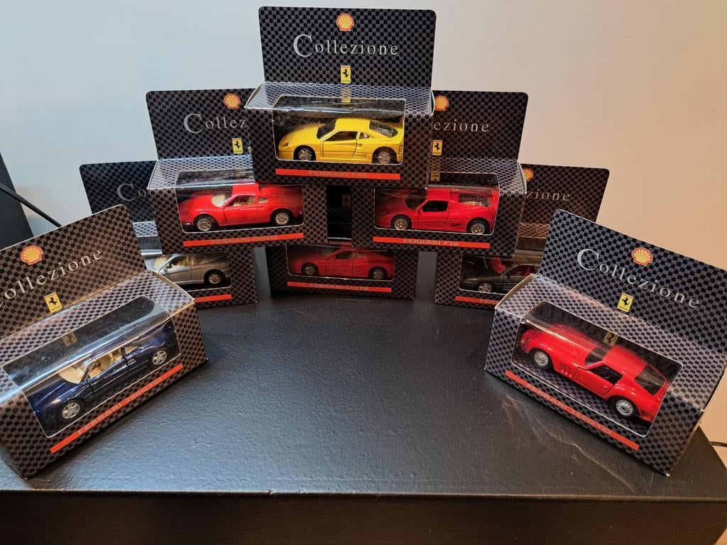 Ferrari Shell Collezionne Modelauto's Schaal 1:38., Hobby en Vrije tijd, Modelauto's | 1:18, Zo goed als nieuw, Auto, Overige merken