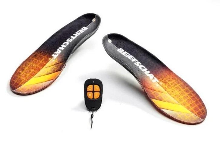 Bertschat verwarmde inlegzolen ZGAN oplaadbaar Maat 41-43, Motoren, Kleding | Motorkleding, Overige typen, Tweedehands, Ophalen of Verzenden