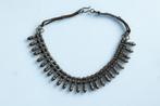 Antieke Rajashtan zilveren etnische indiaase ketting chocker, Sieraden, Tassen en Uiterlijk, Kettingen, Ophalen of Verzenden, Zo goed als nieuw