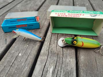Vintage Rapala Jorgensen plug kunstaas oud antiek  beschikbaar voor biedingen