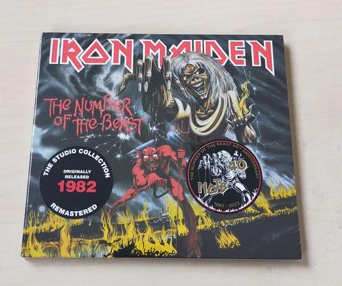 Iron Maiden - The Number Of The Beast CD Nieuw 1982 40th Ann, Cd's en Dvd's, Cd's | Hardrock en Metal, Nieuw in verpakking, Ophalen of Verzenden