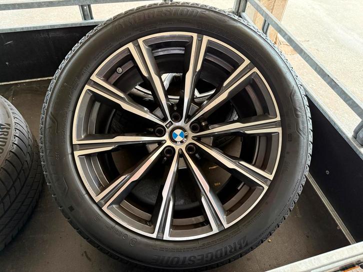 BMW X5 G05 20 inch M-Line velgen + zgan Bridgestone, Auto-onderdelen, Banden en Velgen, Banden en Velgen, Zomerbanden, 20 inch