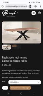 Gaaf hardhouten eettafel (3meter) - zo goed als nieuw!, Huis en Inrichting, Tafels | Eettafels, Ophalen, 50 tot 100 cm, Vijf personen of meer