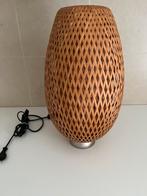 Bamboe tafellamp Ikea, Ophalen of Verzenden, Zo goed als nieuw, Minder dan 50 cm
