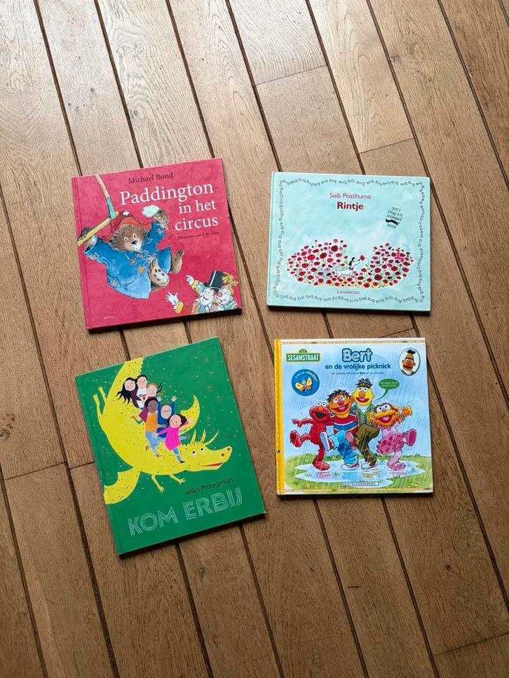 Vier Kinderboeken, Boeken, Kinderboeken | Baby's en Peuters, Zo goed als nieuw, 3 tot 4 jaar, Ophalen of Verzenden