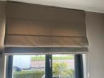 Taupe vouwgordijn, Huis en Inrichting, Ophalen of Verzenden, Zo goed als nieuw, 100 tot 150 cm